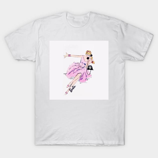 Barbie T-Shirt by AmandaGJ9t3